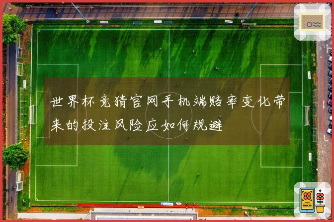 世界杯竞猜官网手机端赔率变化带来的投注风险应如何规避